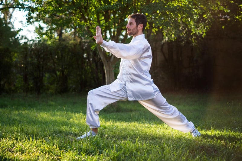 Tai Chi practice in China